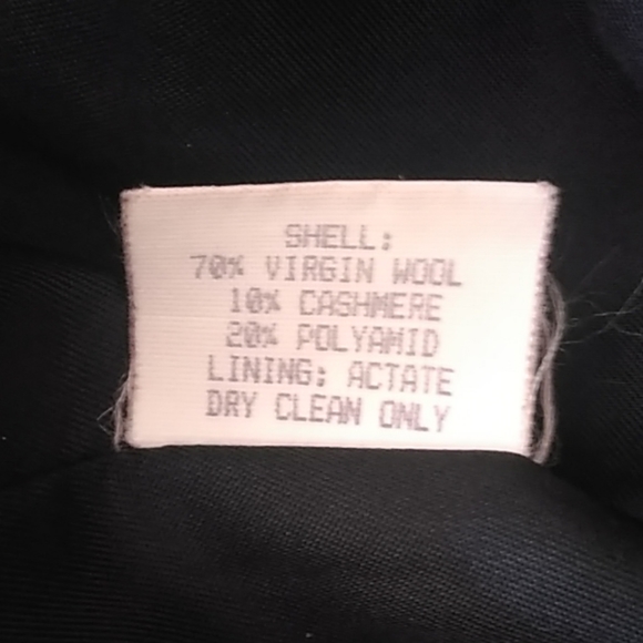 Long black  classic coat - Picture 5 of 5